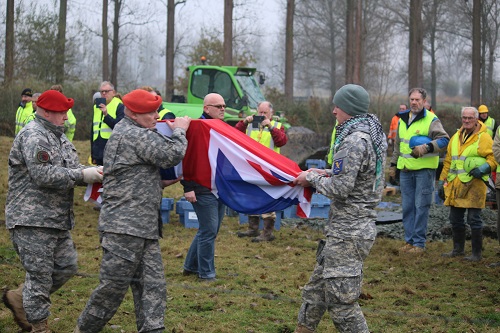 Wegdragen slachtoffers Crash locatie