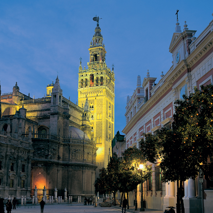 De Giralda in Sevilla