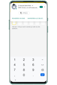 Verificatiecode Beego