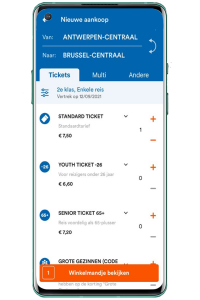 Nmbs tickets Beego