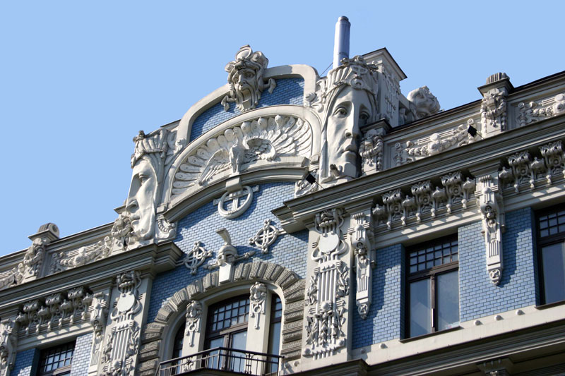 Jugendstil in nieuw Riga
