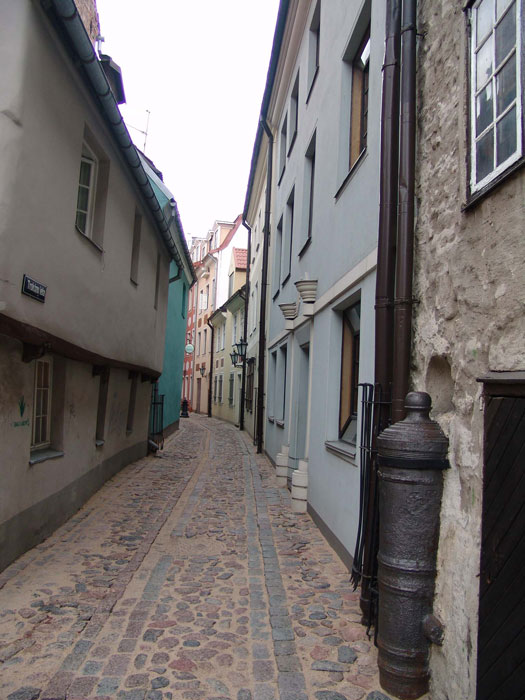 Verborgen straatje in Tallinn