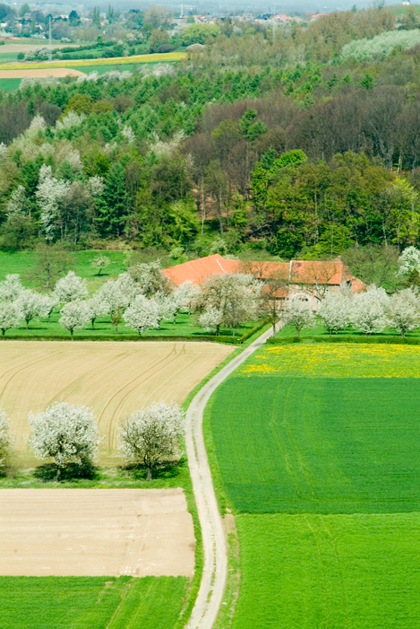 Hoeves, kastelen... in Haspengouw vind je ze te over. Bron: 'Toerisme Limburg'.