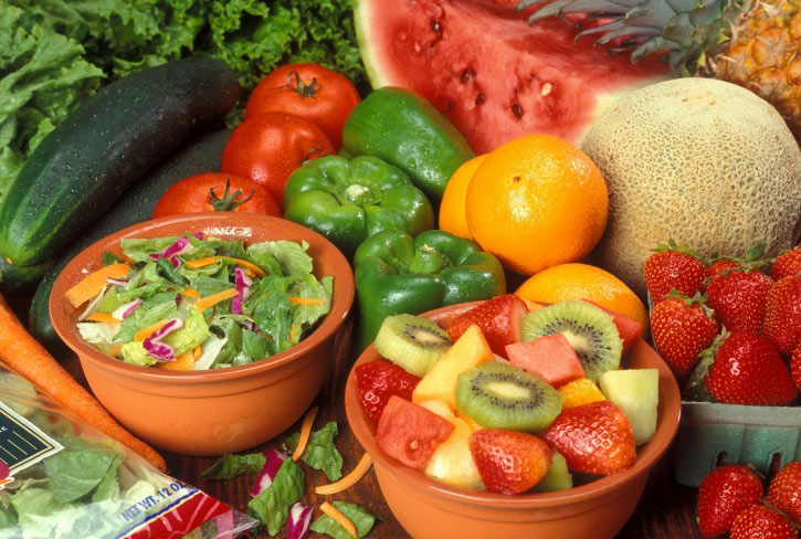 Sommige rauwkost en fruitsoorten smaken heerlijk samen. Zout is echt niet nodig.