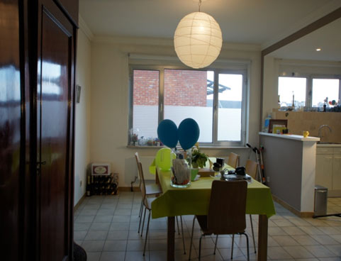 Eetkamer voor