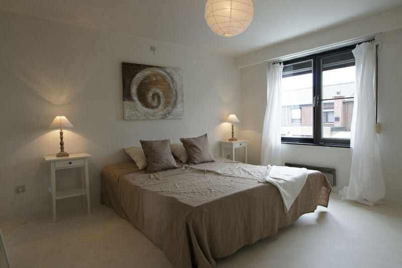 De slaapkamer NA