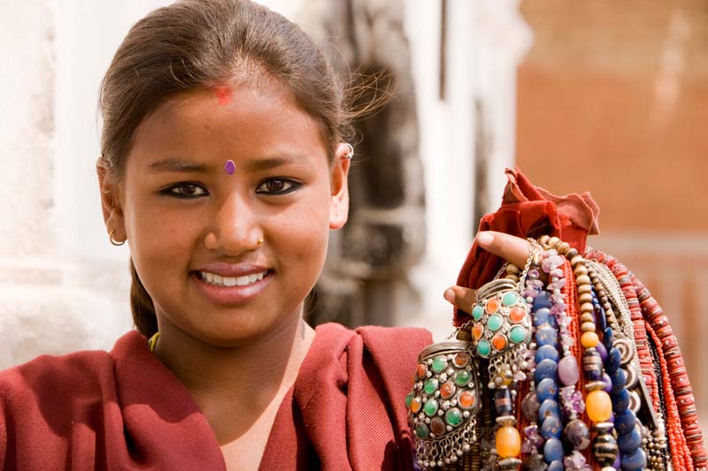 Nepal meisje