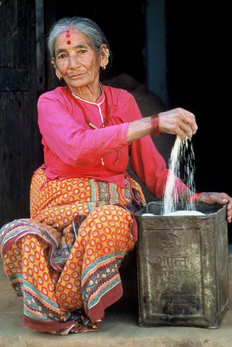 Nepalese vrouw