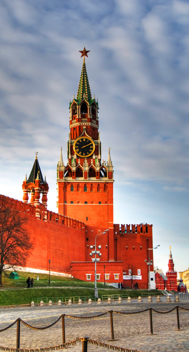 Moskou Kremlin klok
