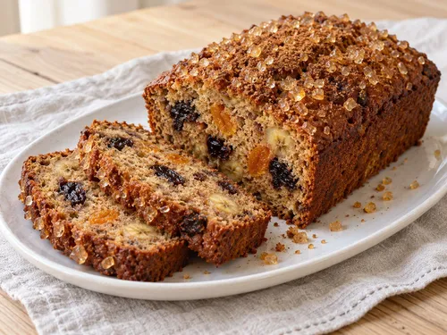 Cake met pruimen en abrikoos