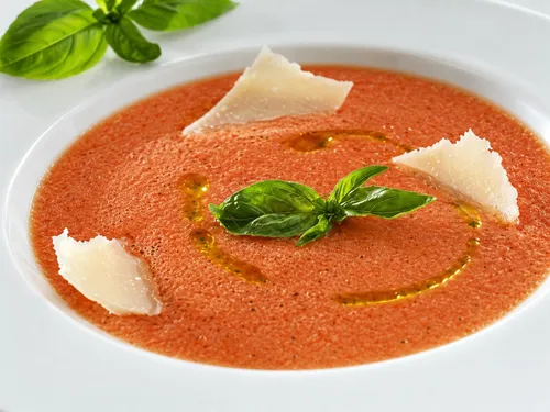 Koud tomatensoepje