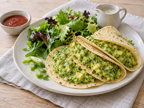 Mexicaanse avocadotortilla's
