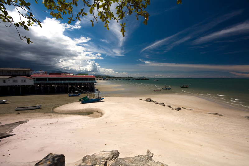 Hua Hin kust.