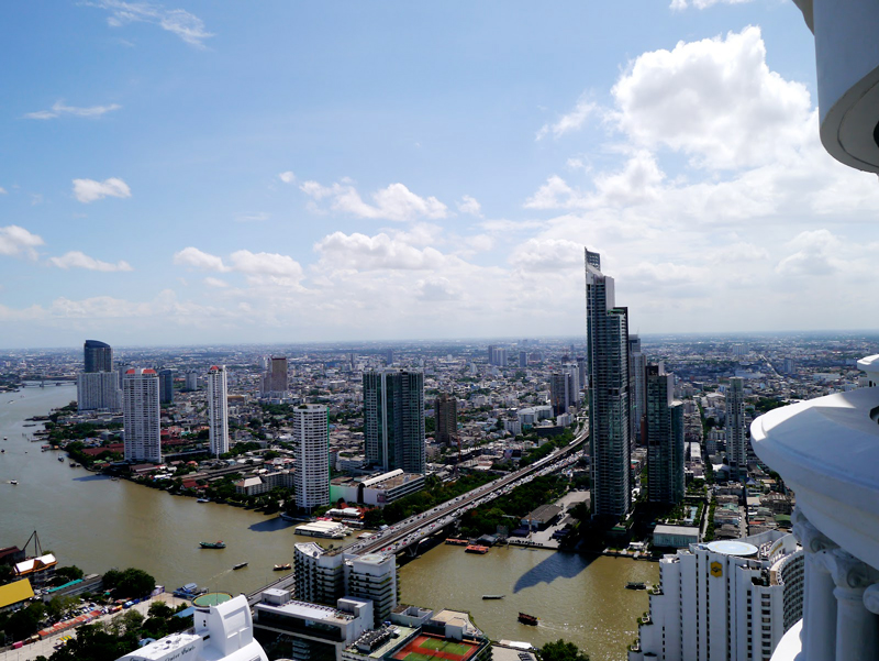 Chao Praya Rivier.