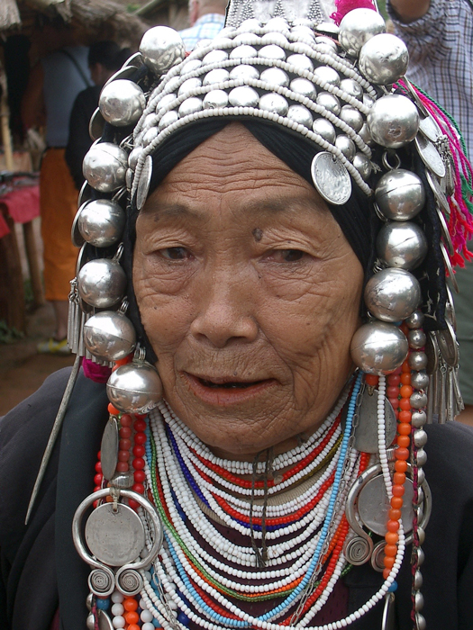 Bergstam oude vrouw.