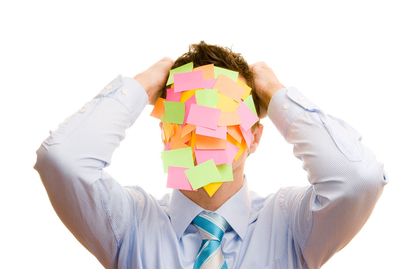 Typen en schrijven ordenen onmiddellijk je gedachten. Zo kalmeert de chaos en kan je weer helder nadenken.